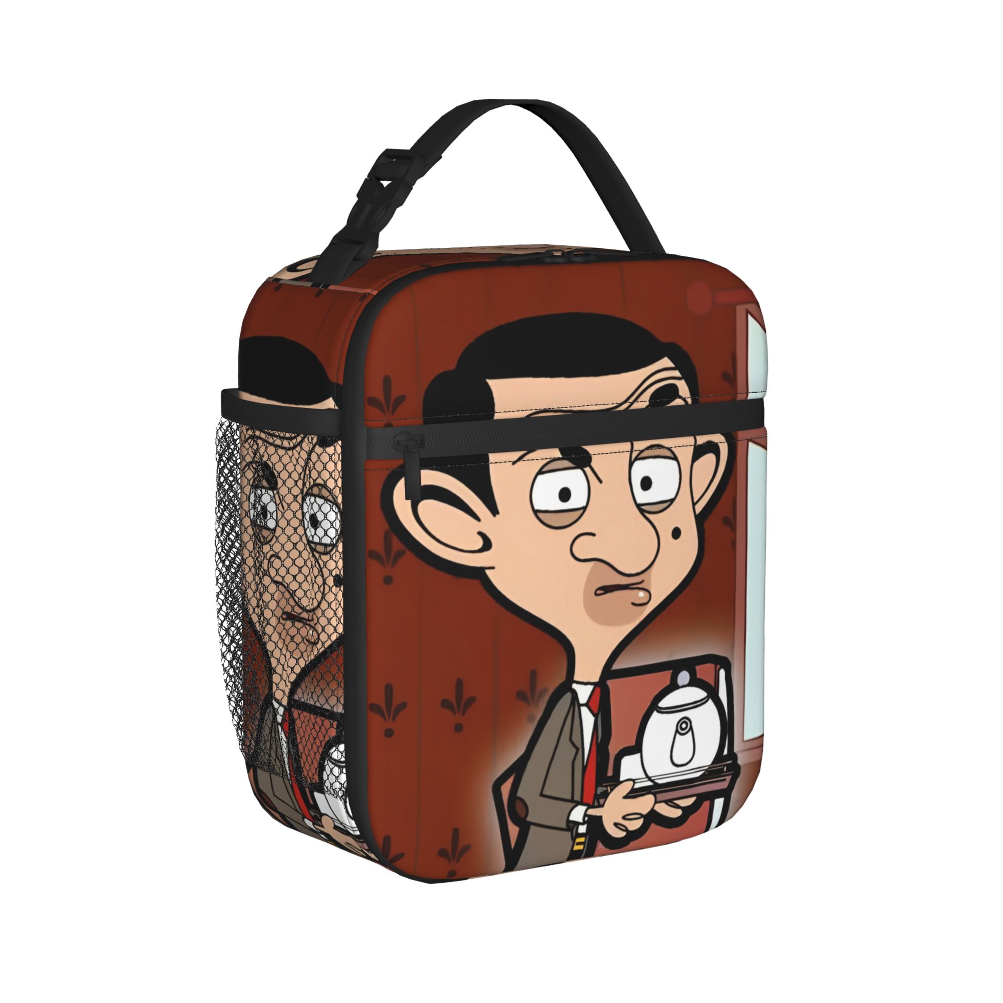 Tote Bag Sublimation - حقيبة غداء معزولة من Mr Bean،