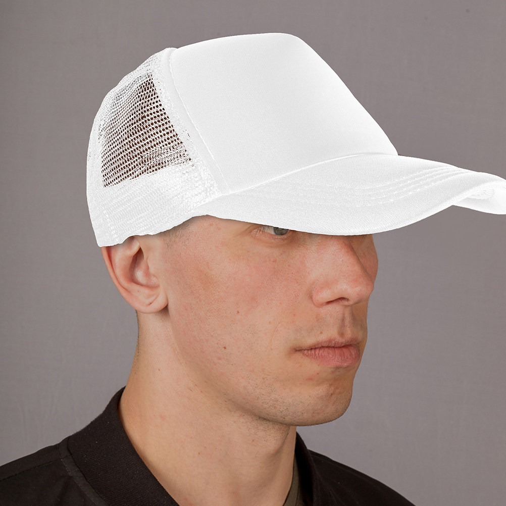 Hat Sublimation Blank - 5 قطع قبعات بيسبول شبكية فارغة