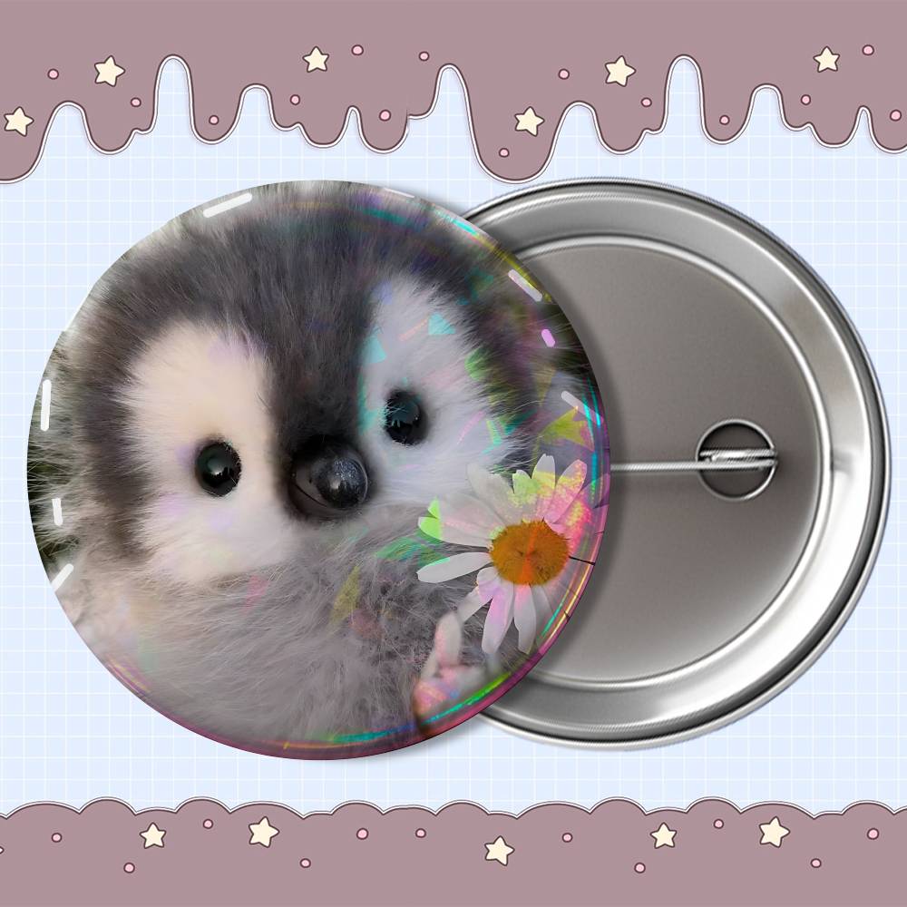 شارات ودبابيس أكريليك دائرية ك - مراجعة Button Badge Blank وسعره