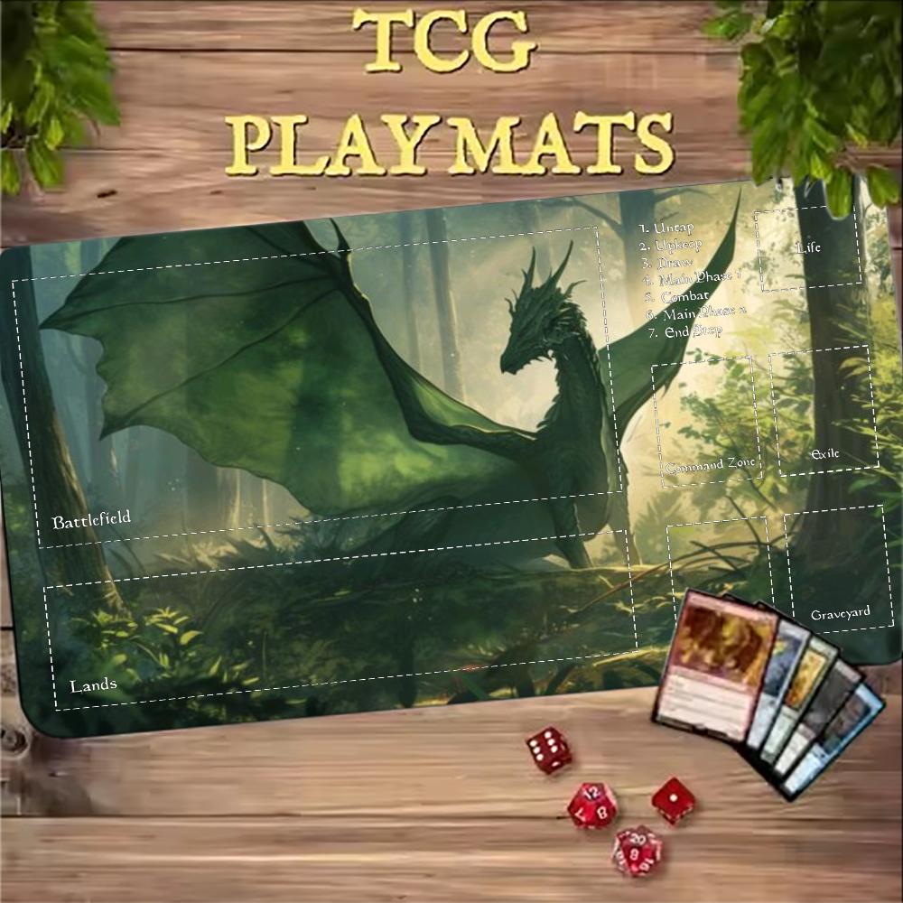 بساط لعب ألعاب البطاقات TCG بت - مراجعة Door Mat Blank وسعره