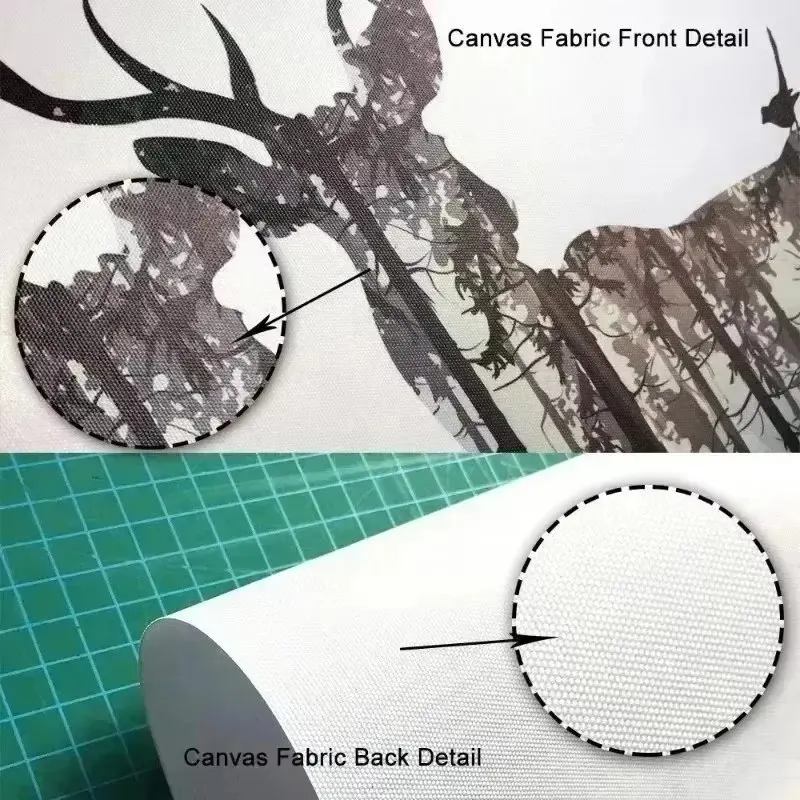 لوحة قماشية مسطحة ثنائية الأبع - مراجعة Canvas Wrap Ready وسعره
